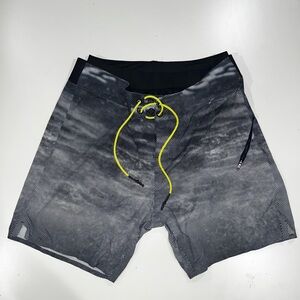 Lululemon Swim/Board Shorts with Neon Drawstring